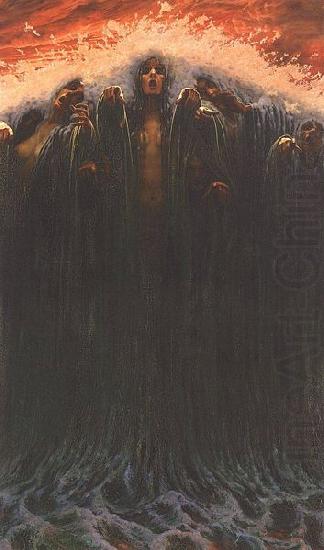 La vague, Carlos Schwabe